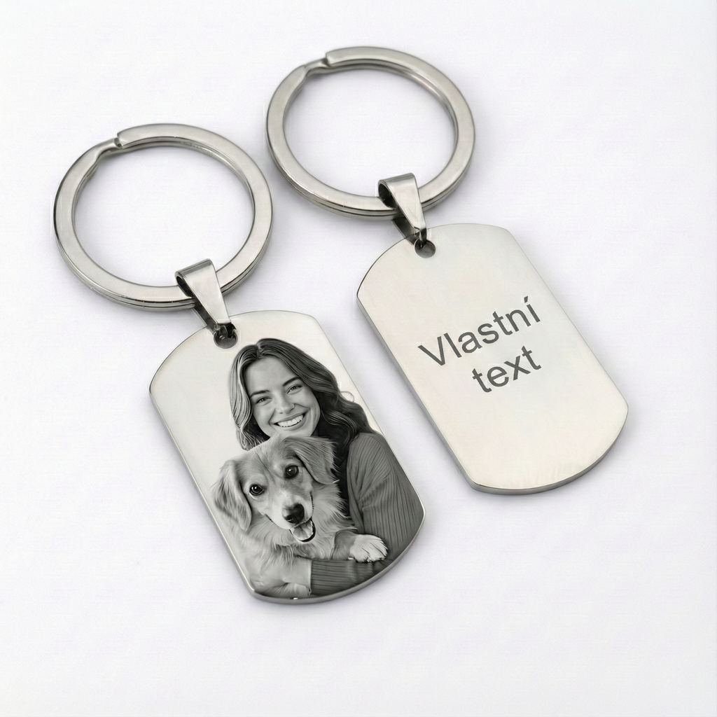 Personalizovaná klíčenka s vlastní fotkou