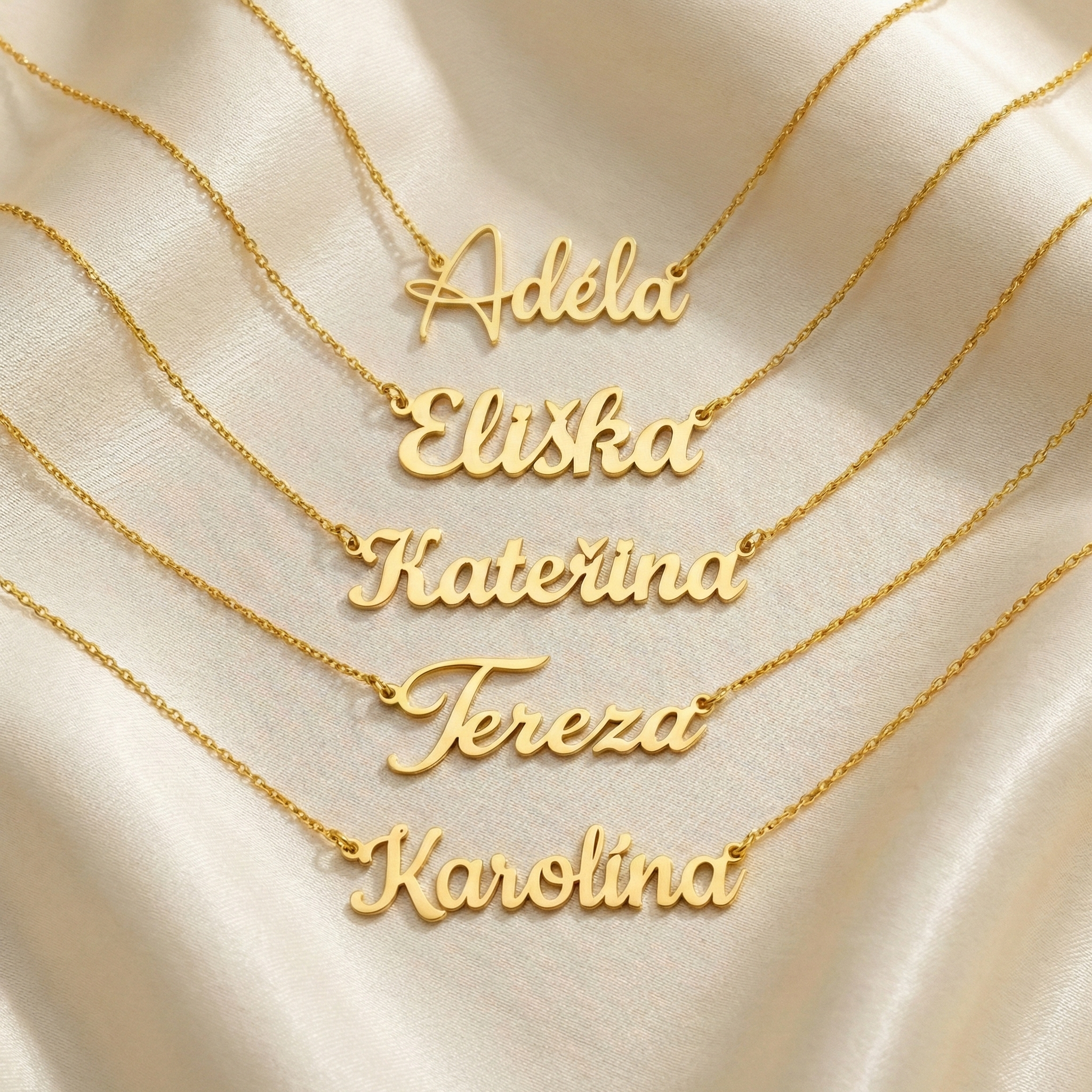 Personalizovaný řetízek z nerezové oceli