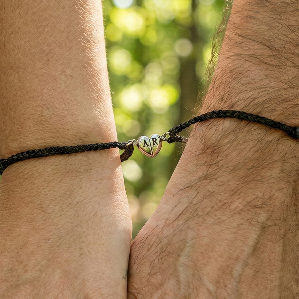 Magnetické Srdce s Vlastními Iniciálami