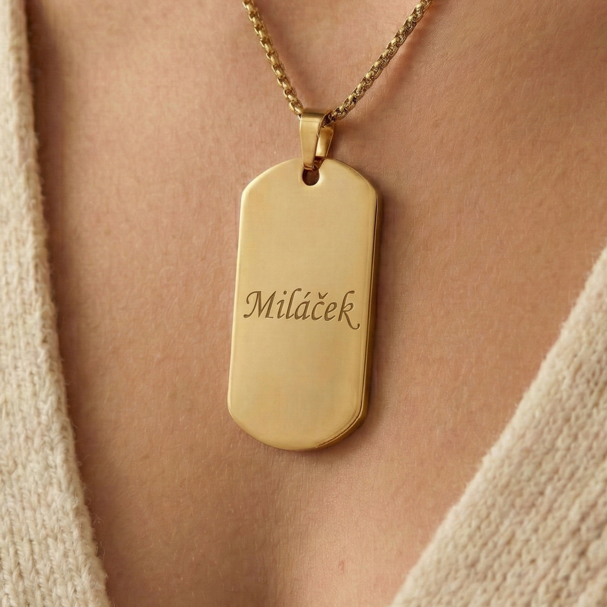 Personalizovaný náhrdelník s vlastní fotkou