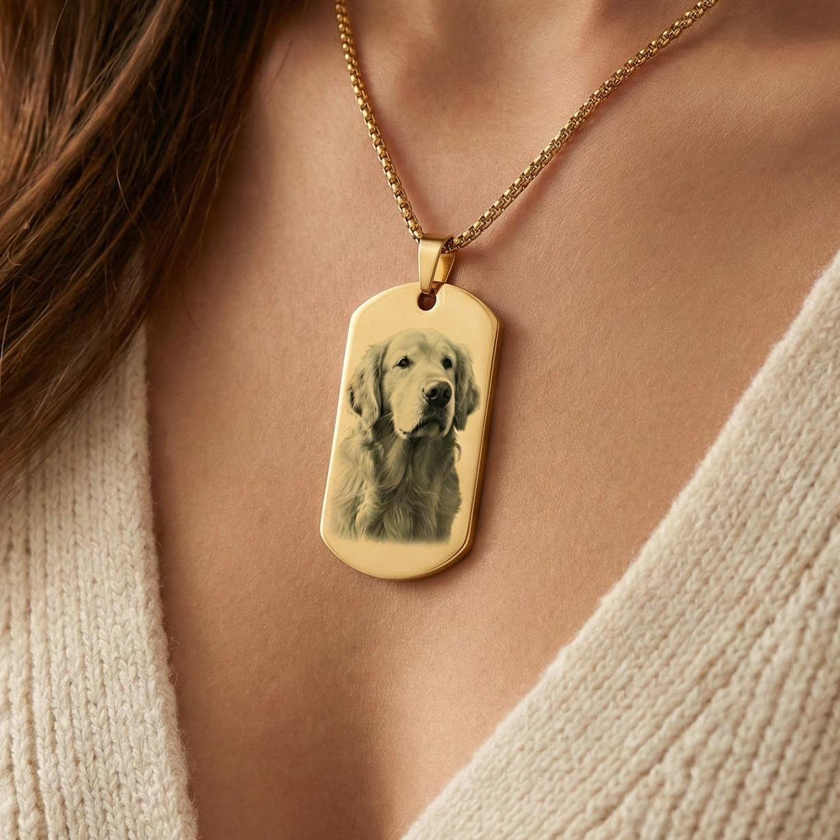 Personalizovaný náhrdelník s vlastní fotkou