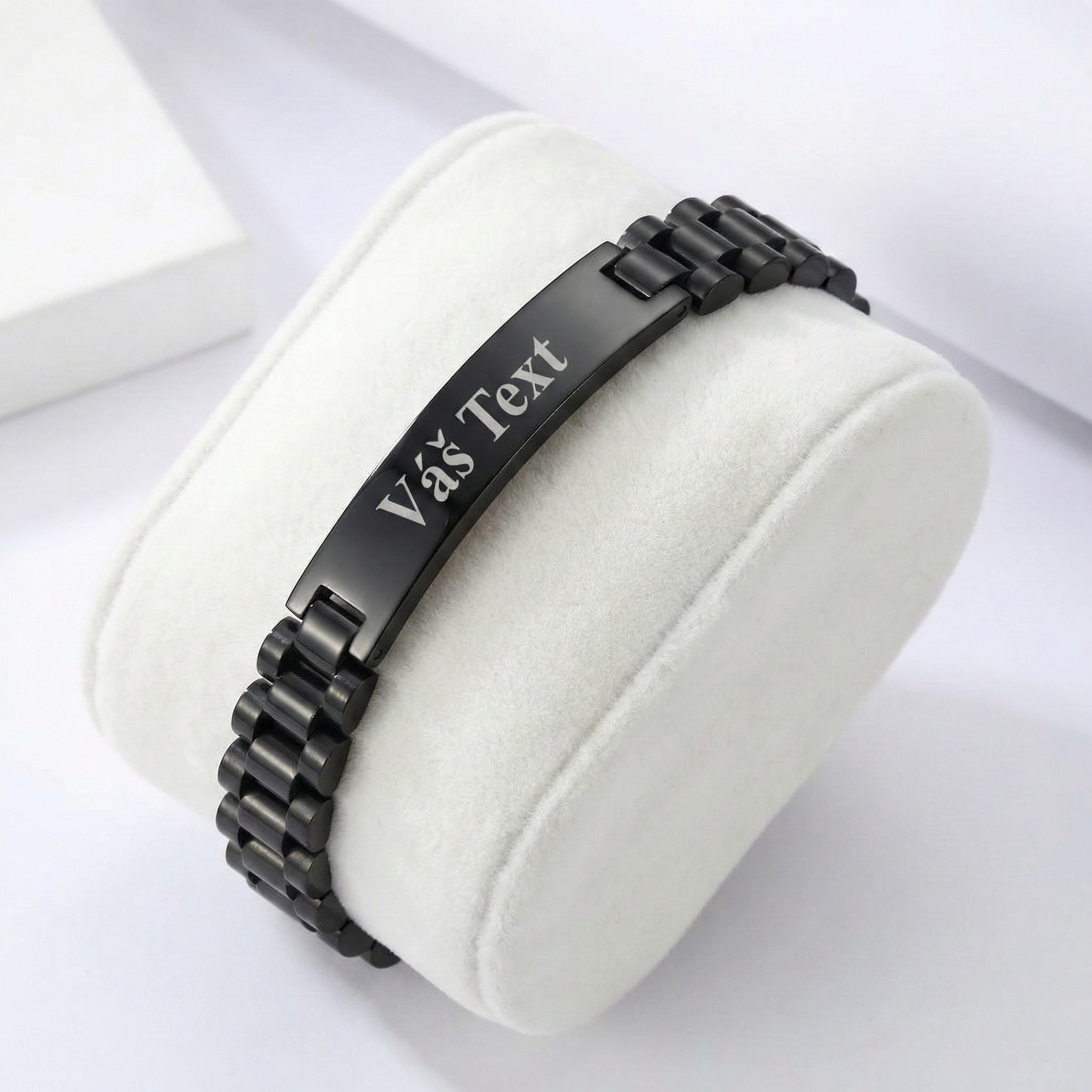 Ocelový Náramek s Vlastním Textem