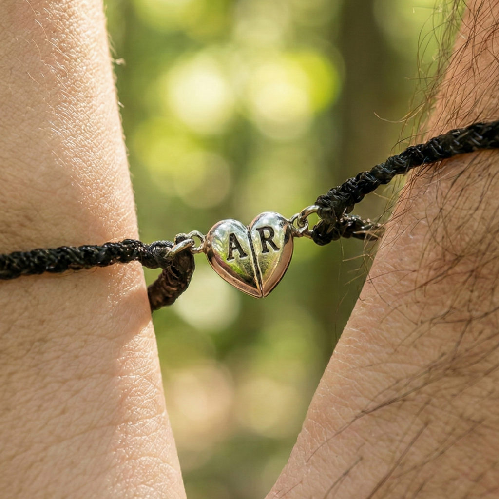 Magnetické Srdce s Vlastními Iniciálami